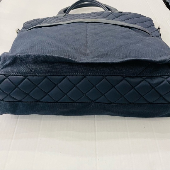 New! WANT Les Essentiels de la Vie O'Hare Tote Bag Navy - Picture 4 of 16